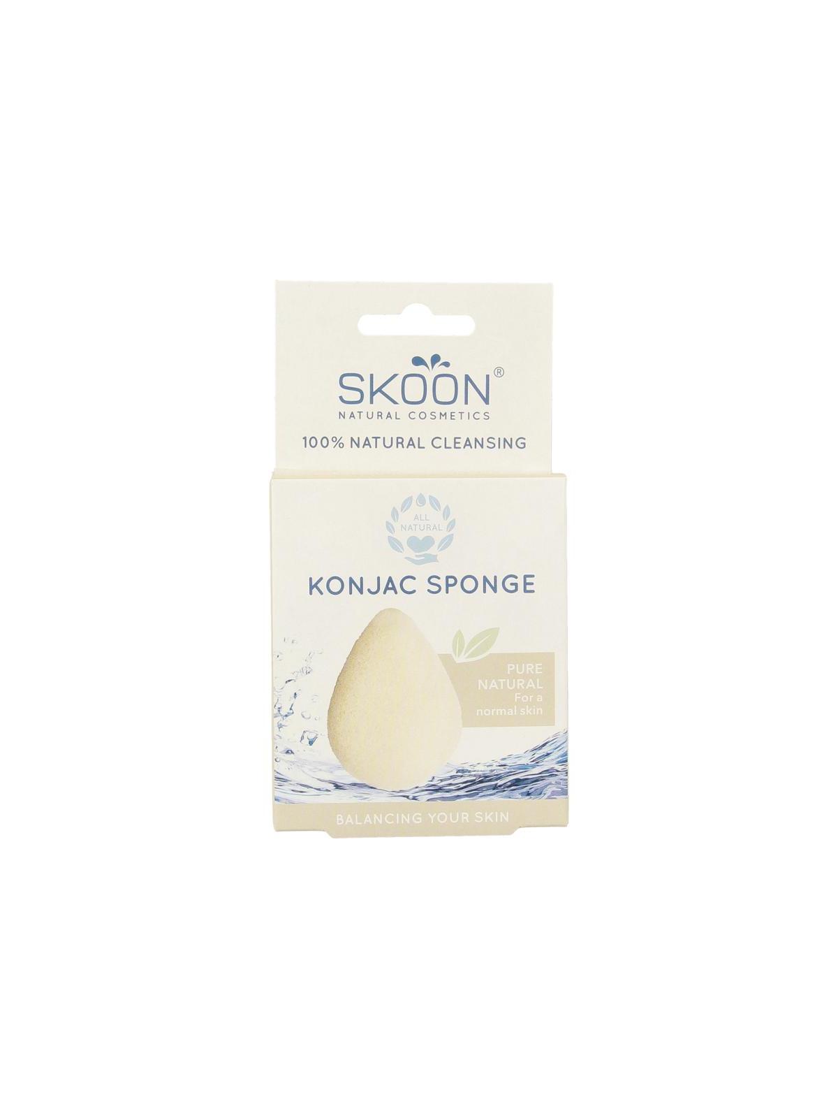 Konjac spons pure bio