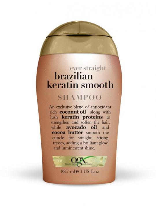 Travelsize brazilian keratin smooth shampoo