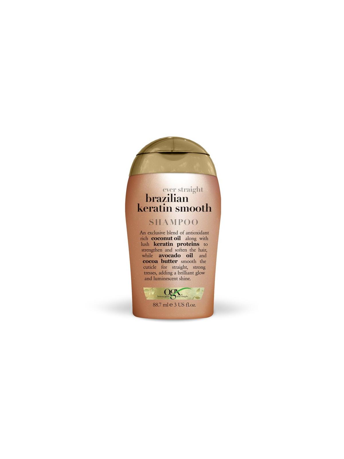 Travelsize brazilian keratin smooth shampoo