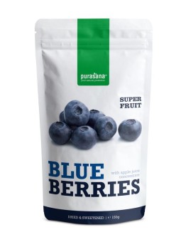 Blauwe bessen vegan