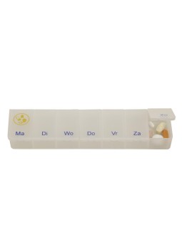 Pillendoos 1 week transparant NL