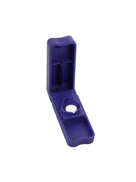 Pillensplijter blauw