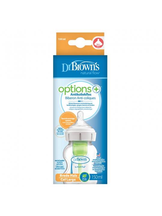 Options+ brede halsfles 150ml