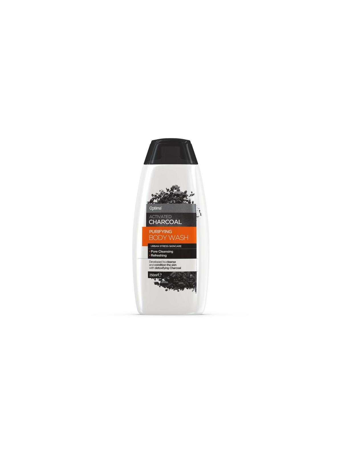 Charcoal body wash