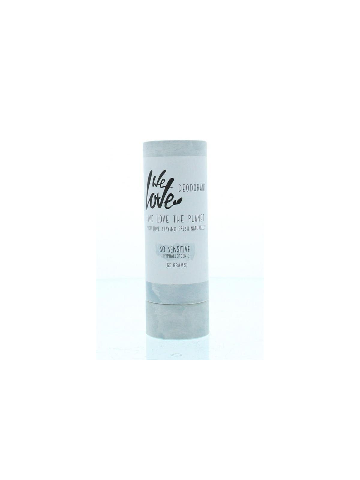 100% Natural deodorant stick so sensitive