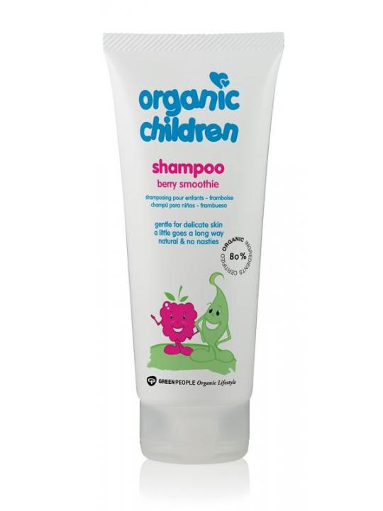 Organic children shampoo berry smoothie