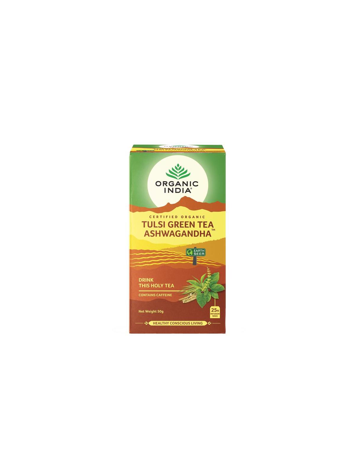 Tulsi green ashwagandha bio thee