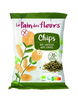 Chips met linzen bio