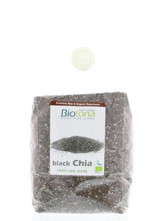 Black chia raw seeds bio
