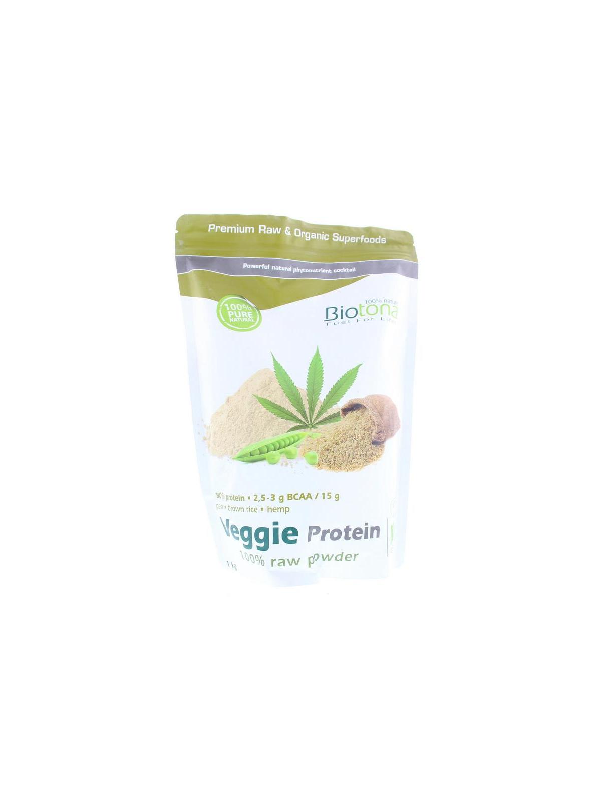 Veggie protein raw bio