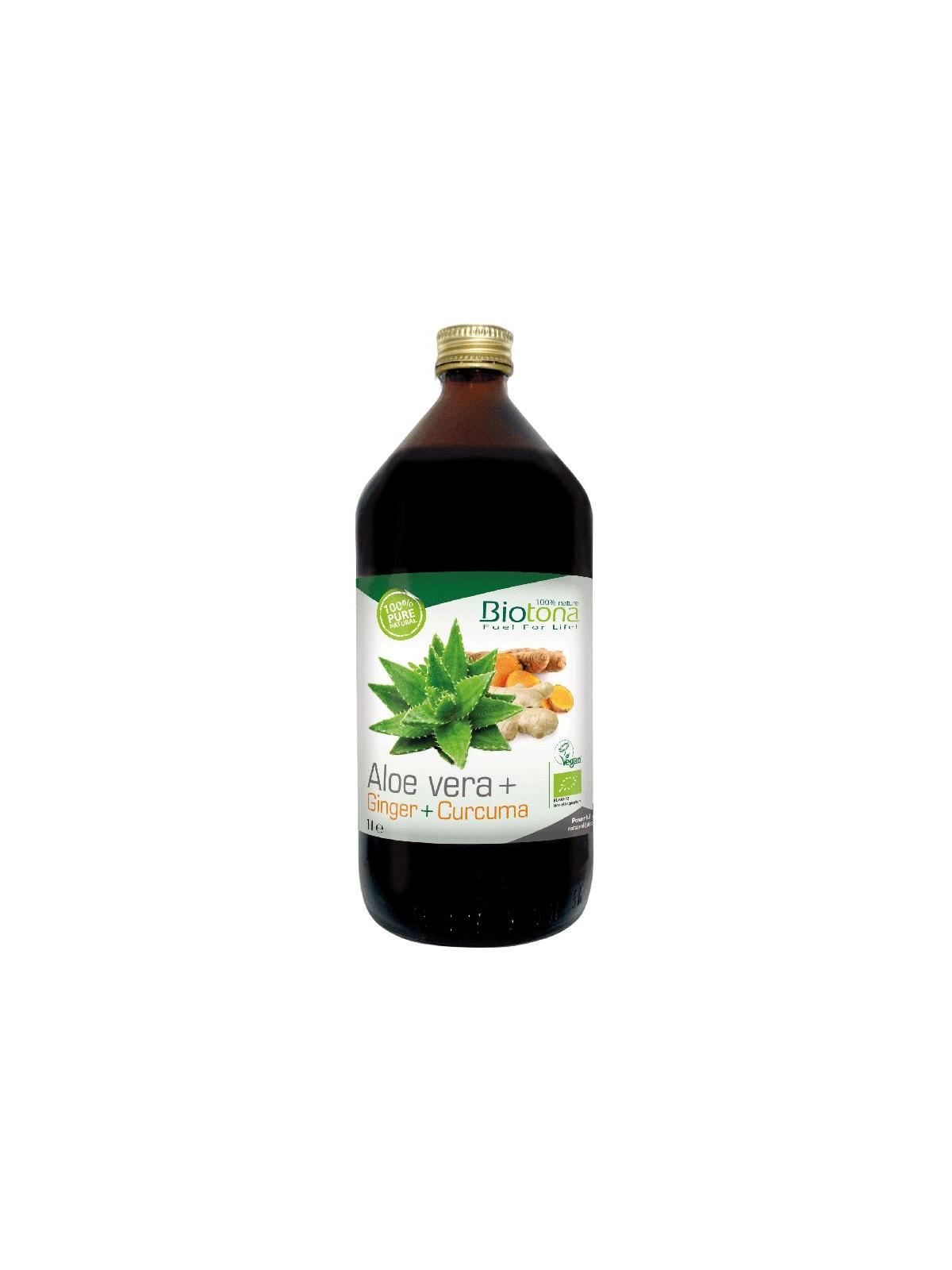 Aloe & ginger & curcuma bio
