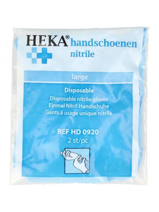 Handschoen nitril maat L