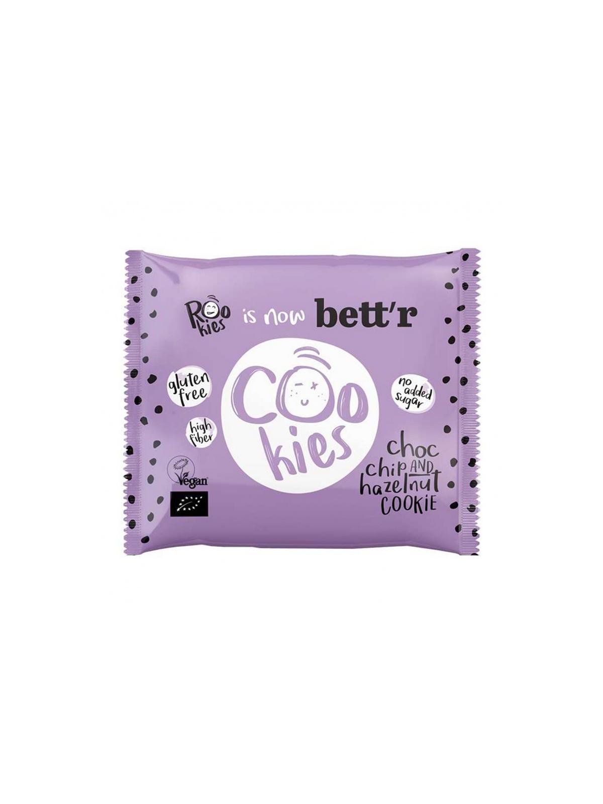 Cookie choc chip & hazelnut bio