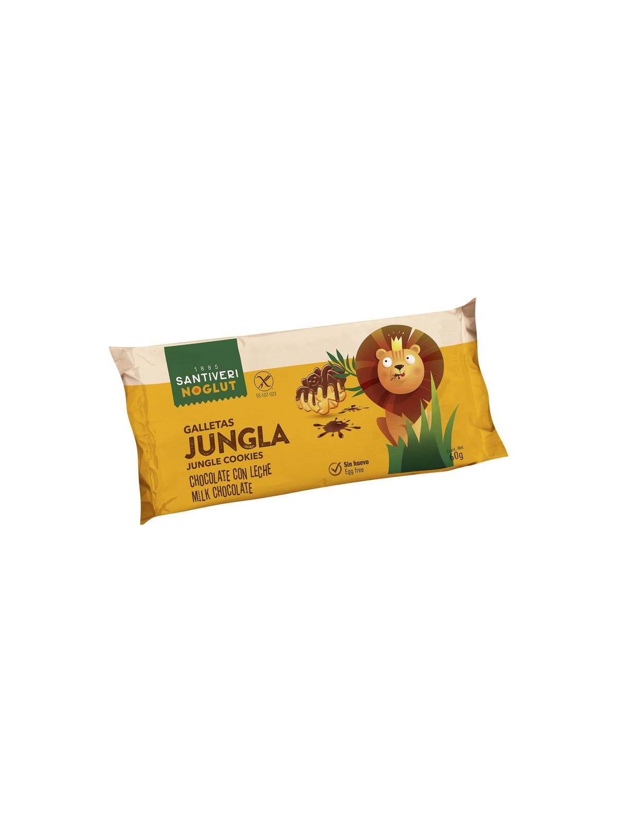 Jungle koekjes met chocolade