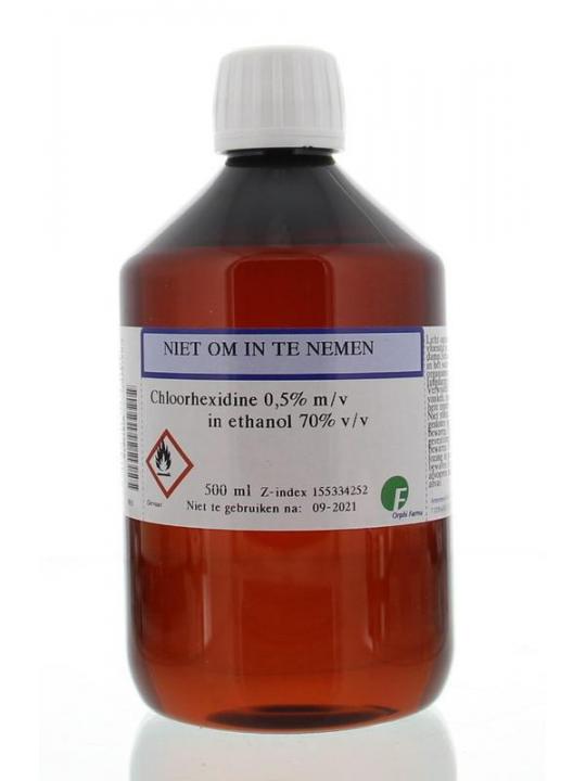 Chloorhexidine 0.5% in alcohol 70%