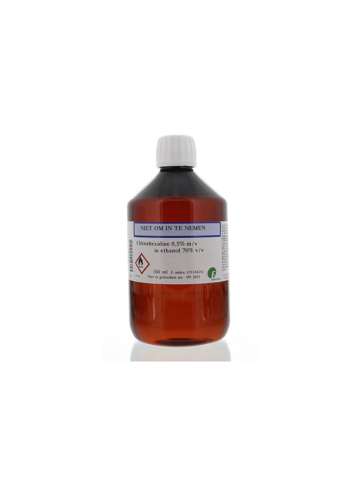 Chloorhexidine 0.5% in alcohol 70%