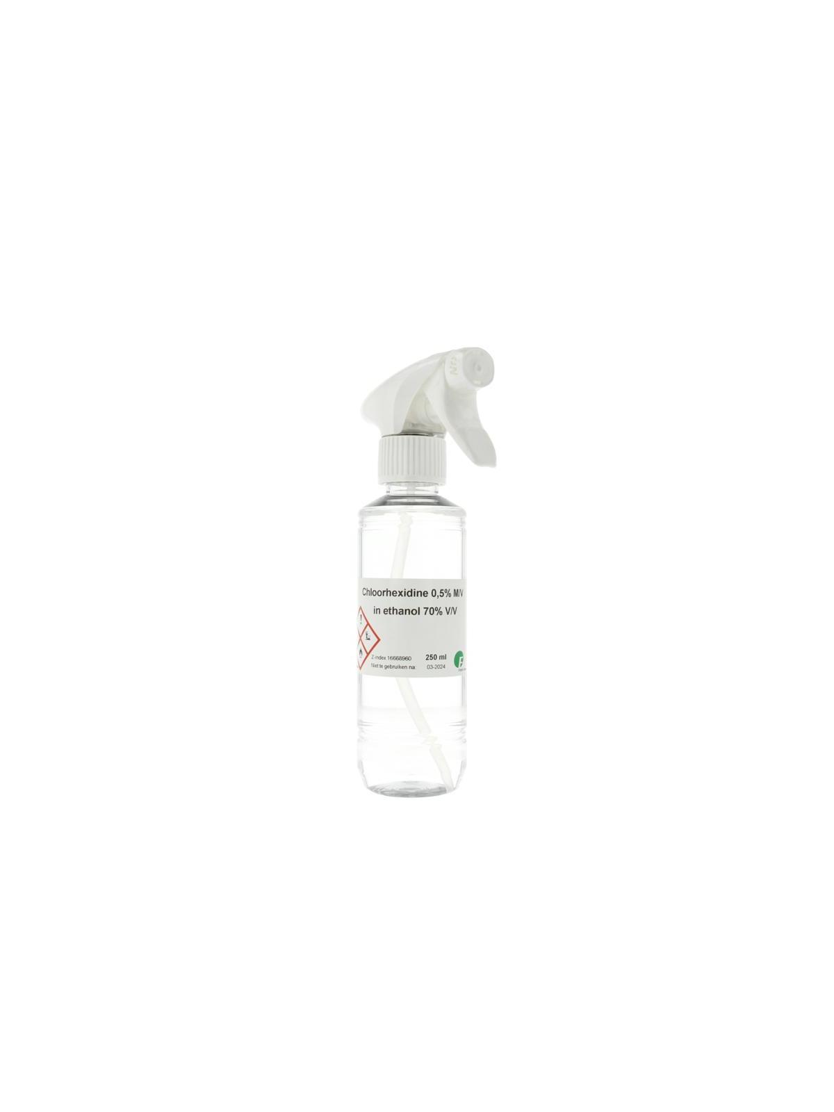 Chloorhexidine 0.5% alcohol 70% spray