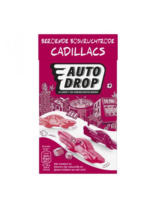 Beroemde bosvruchtrode cadillacs