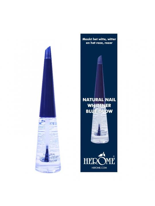 Natural nail whitener blue glow