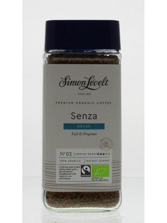 Cafe organico senza decaf instant bio