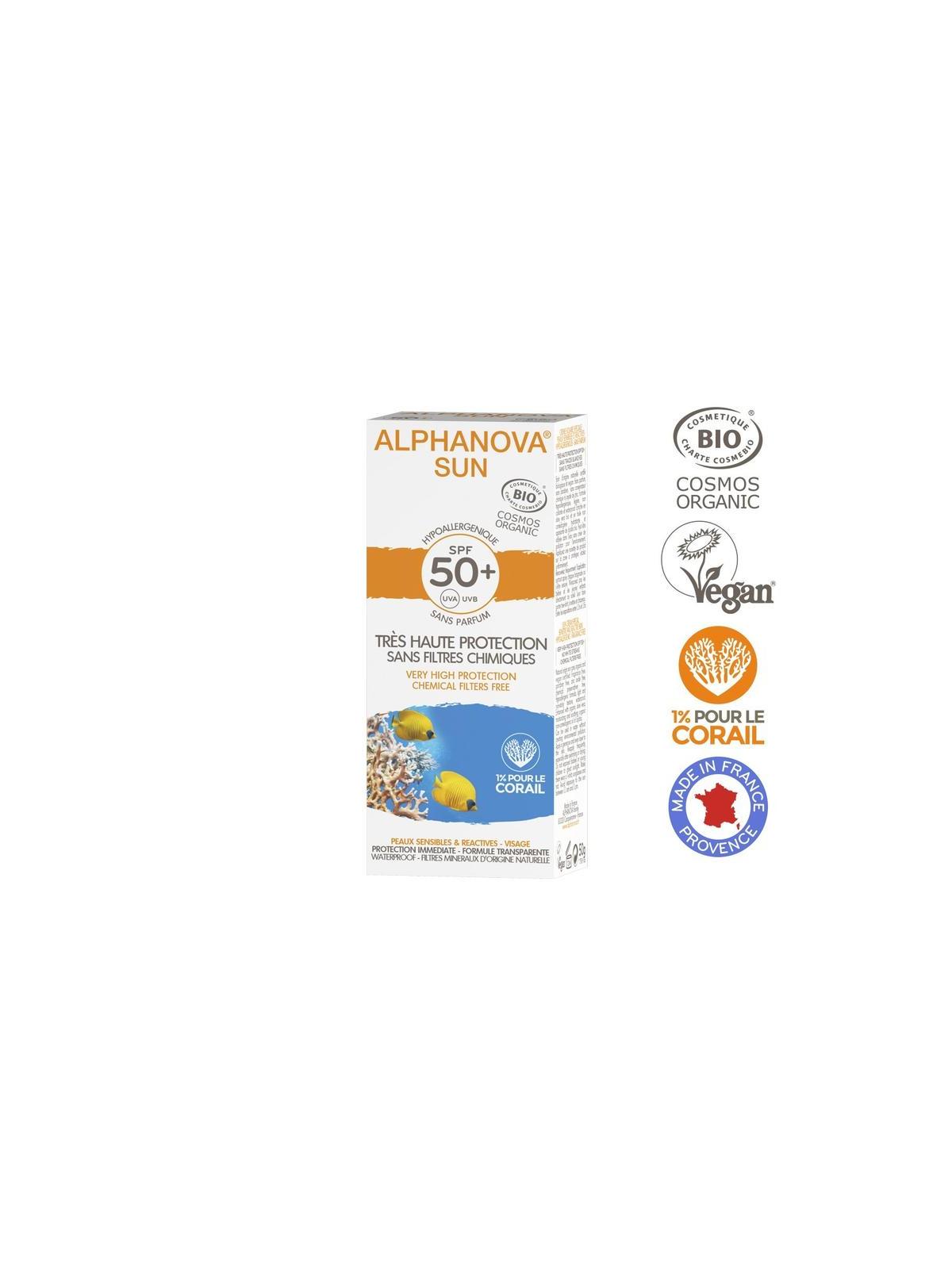 Sun creme bij zonne allergie en waterproof SPF50