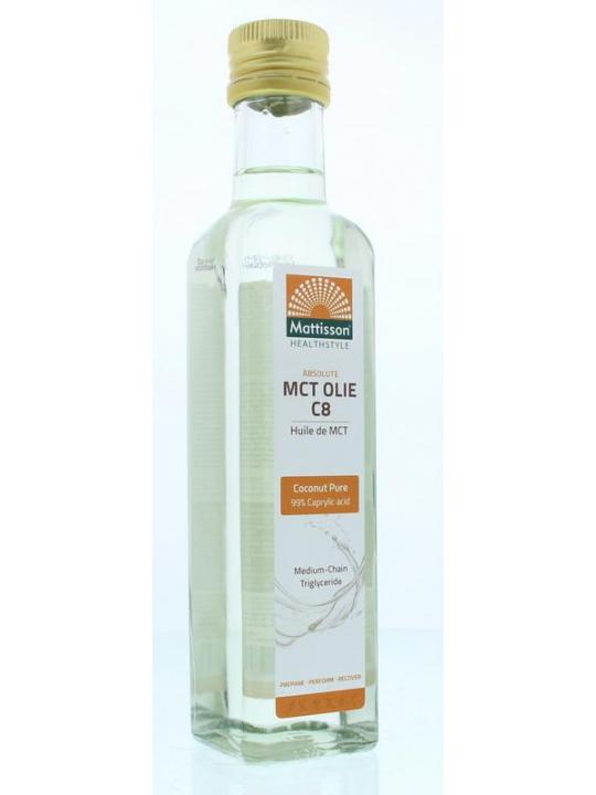 MCT olie C8 - coconut pure - 99% caprylic acid