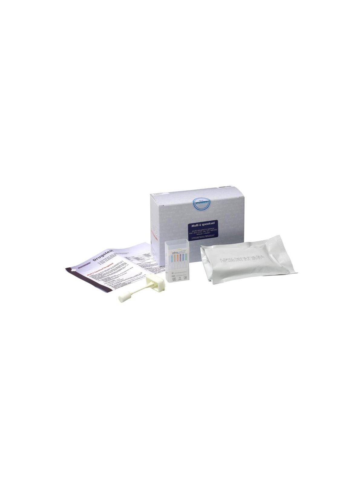 Multidrugtest 6 speeksel kit