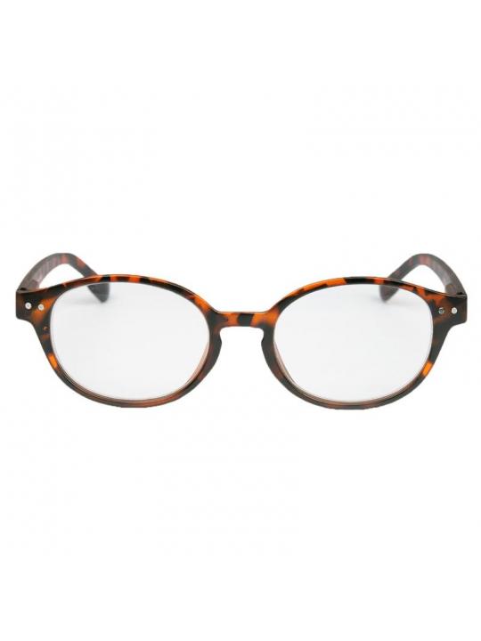 Leesbril mat Havana rond +1.50
