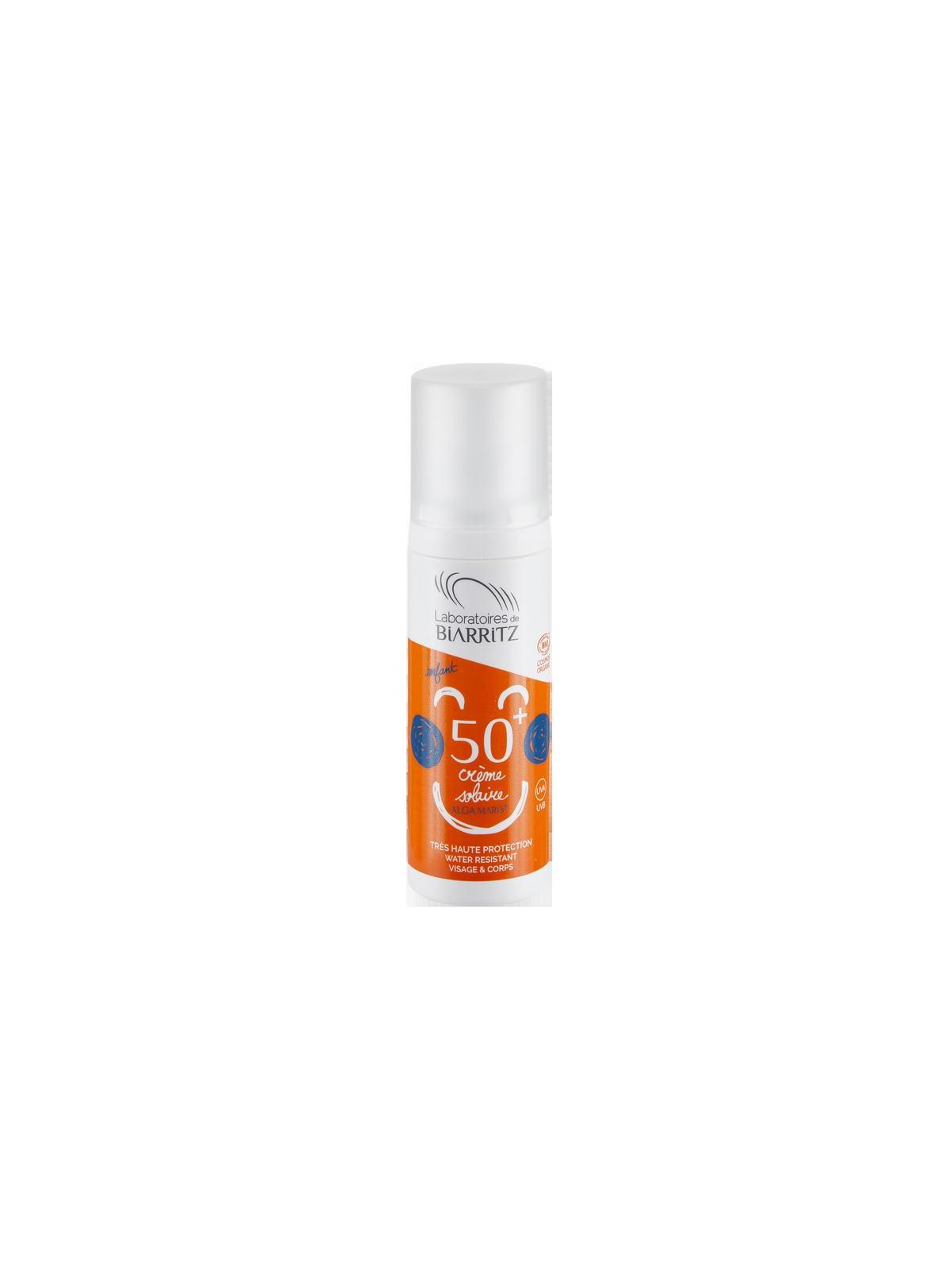 Baby/kinder zonnebrand bio SPF50+