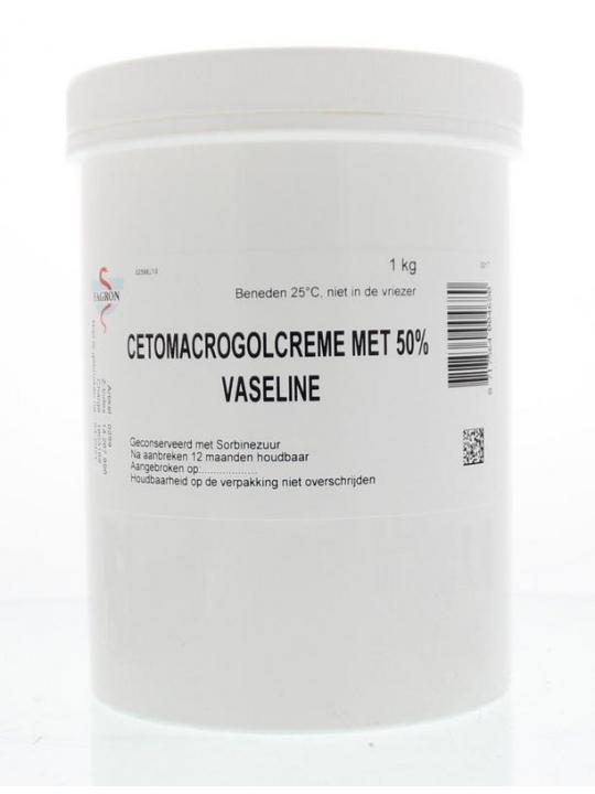 Cetomacrogol creme 50% vaseline