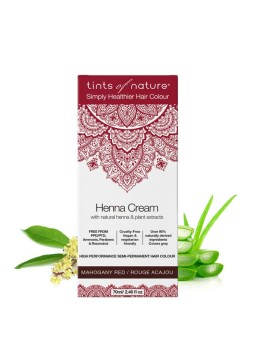 Henna cream mahogany red semi permanent