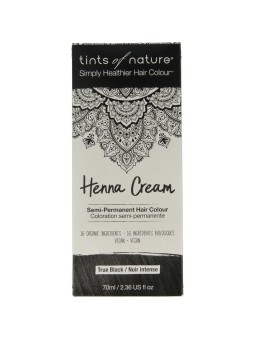 Henna cream black semi permanent