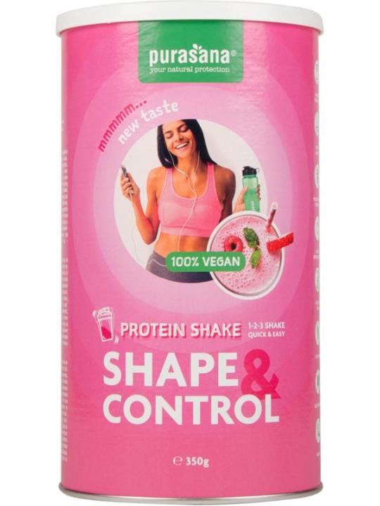 Shape & control proteine shake aardbei-framboos