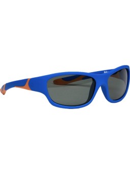 Zonnebril junior 3 - 7 jaar blauw oranje