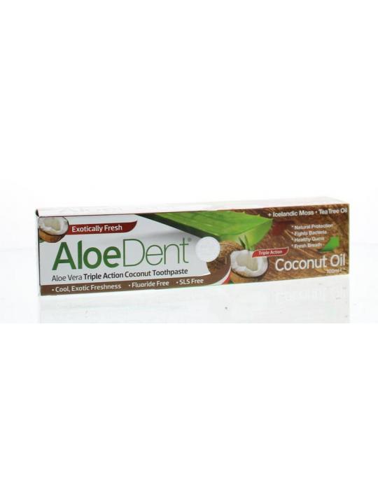 Aloe dent tandpasta coconut