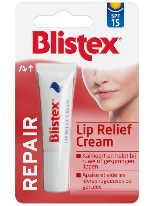 Lip relief cream blister