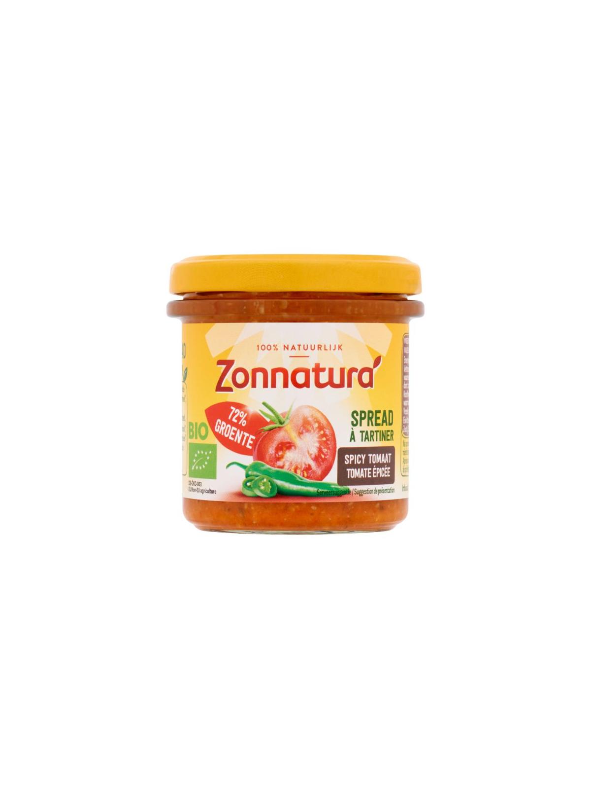 Groentespread spicy tomato bio