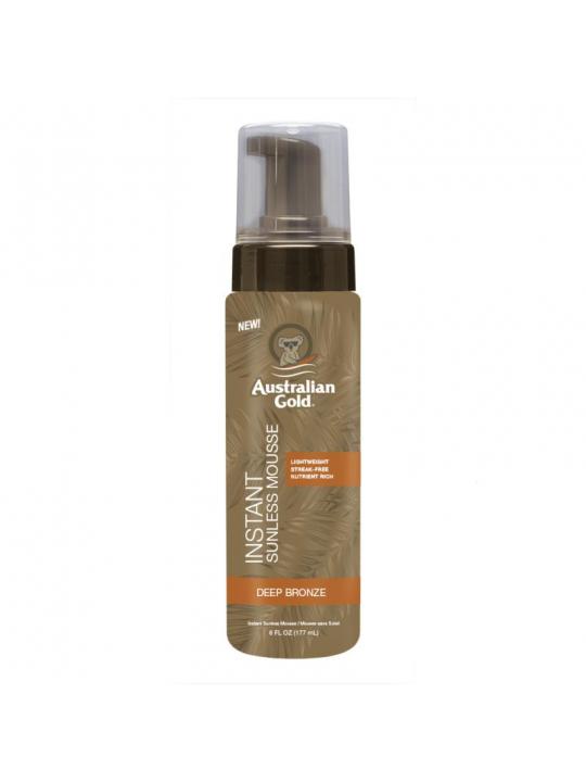 Instant sunless mousse