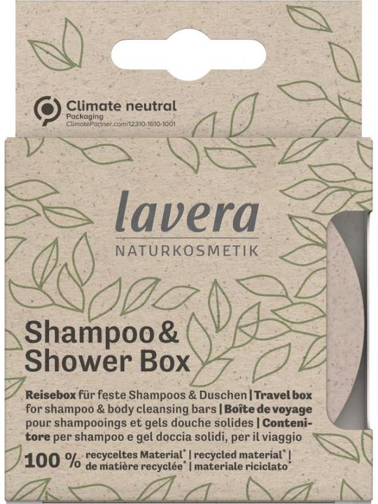 Shampoo & shower box leeg/boite de voyage