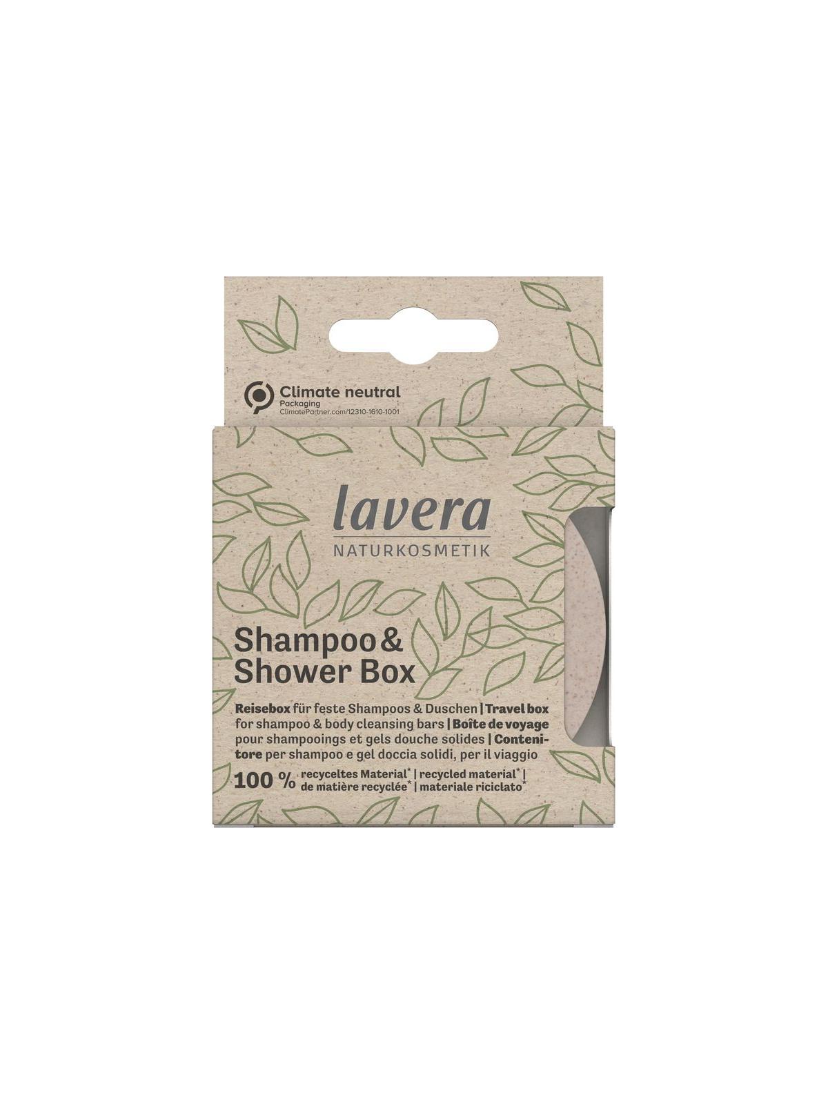 Shampoo & shower box leeg/boite de voyage