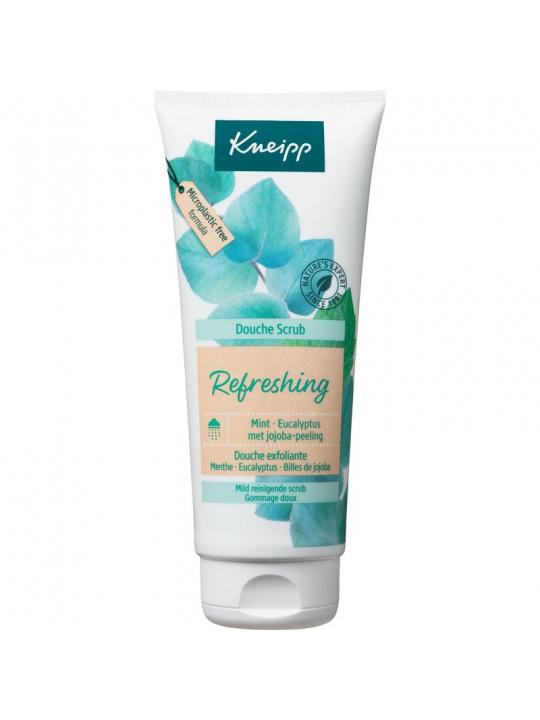 Refreshing douche scrub mint eucalyptus en jojoba