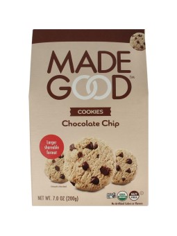 Crunchy cookies chocolate chip bio