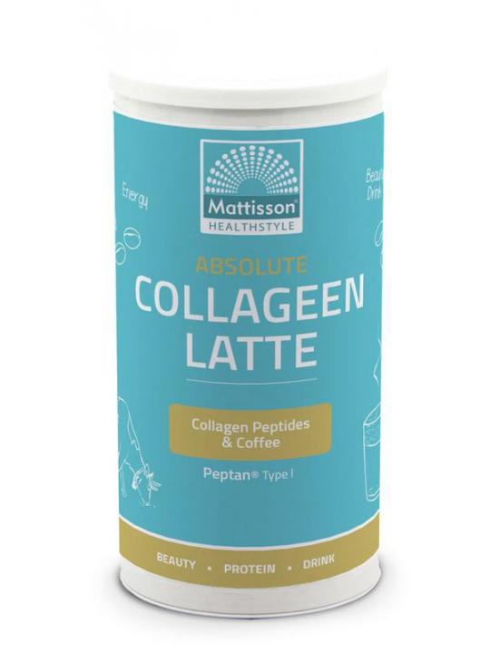 Absolute collageen & latte instant coffee drink