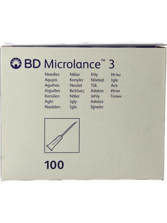 Injectienaald B/D microlance 0.80 x 40
