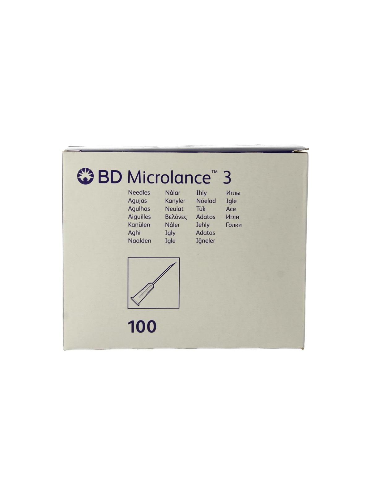 Injectienaald B/D microlance 0.80 x 40