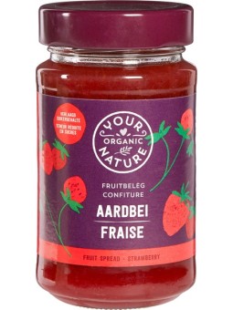 Fruit beleg aardbei bio