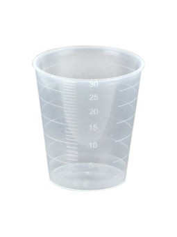 Inneem/maatbekers PP 25-30ml