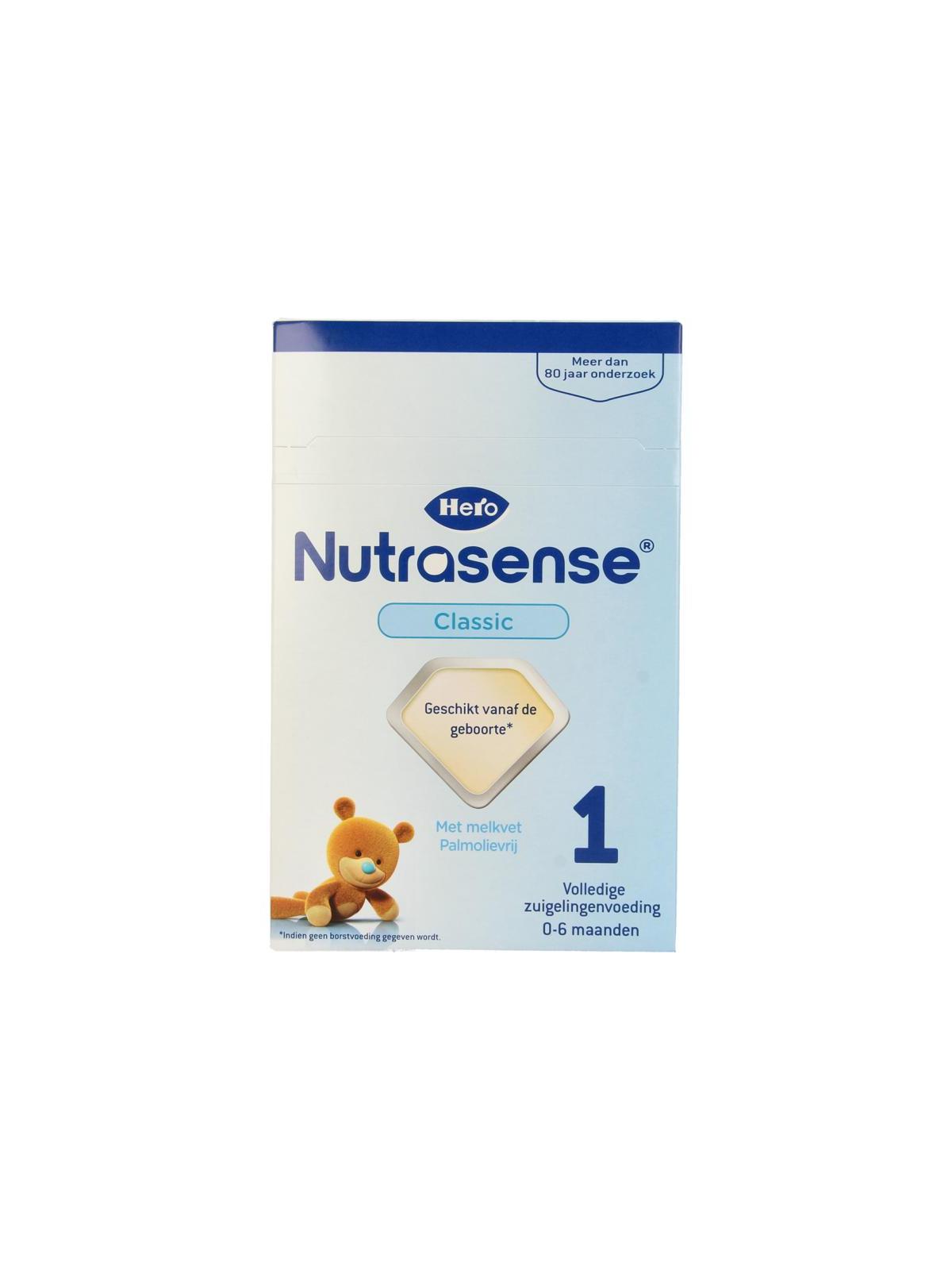 Nutrasense zuigelingenmelk 1 (0-6mnd)