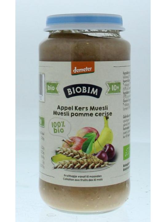 Muesli appel kers 10+ maanden demeter bio