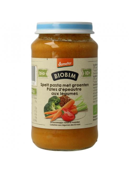 Speltpasta groente 10+ maanden demeter bio